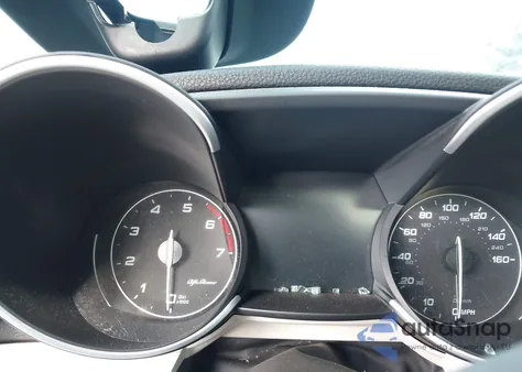 2019 Alfa Romeo Giulia Sport Awd из США, поврежденный, VIN ZARFANAN4K7614936